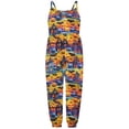 thumbnail image 5 of Weebloom Girls Rompers Halloween Baby Pumpkin Prints Jumpsuit Sleeveless Outfits Clothes Lovely Overalls,Hot Pink, 5 of 5