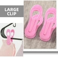 thumbnail image 3 of Raindrops 30 Pcs Pink Plastic Clothespins WindProof Clips for Hanging Clothes and Quilts, 3 of 8