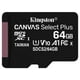 thumbnail image 1 of Memoria Kingston MicroSDXC UHS-I de 64GB, Clase 10. Kingston SDCS2/64GBSP, 1 of 2