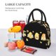 thumbnail image 5 of Fotbe Bee Happy Sunflower Gnomes Bolsa de Almuerzo con Estampado, Lonchera Aislada, Contenedor de Comida Reutilizable Tipo Cooler a Prueba de Fugas, 5 of 6