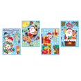 thumbnail image 3 of Pegatinas de ventana de decoración navideña, pegatinas de pared, pegatinas de ventana fáciles de instalar muñeco de nieve de alce de Papá Noel para Estilo C, 3 of 10