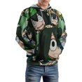 thumbnail image 6 of Girl Cartoon My Hero Academia Sweatshirt For Mens And Womens Fashion Hoodies Pullover Athletic Daily Hoody Hooded With Pocket And Drawstring Adult Unisex Sweatshirt Gift, 6 of 8