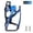 Blue, variant on Bottle Cage,Bike Water Bottle Holder,Bike Water Bottle Cage, Universal Bike Cup Holder, Lightweight and Strong Bicycle Water Bottle Holder with Screws(Red 5IN)