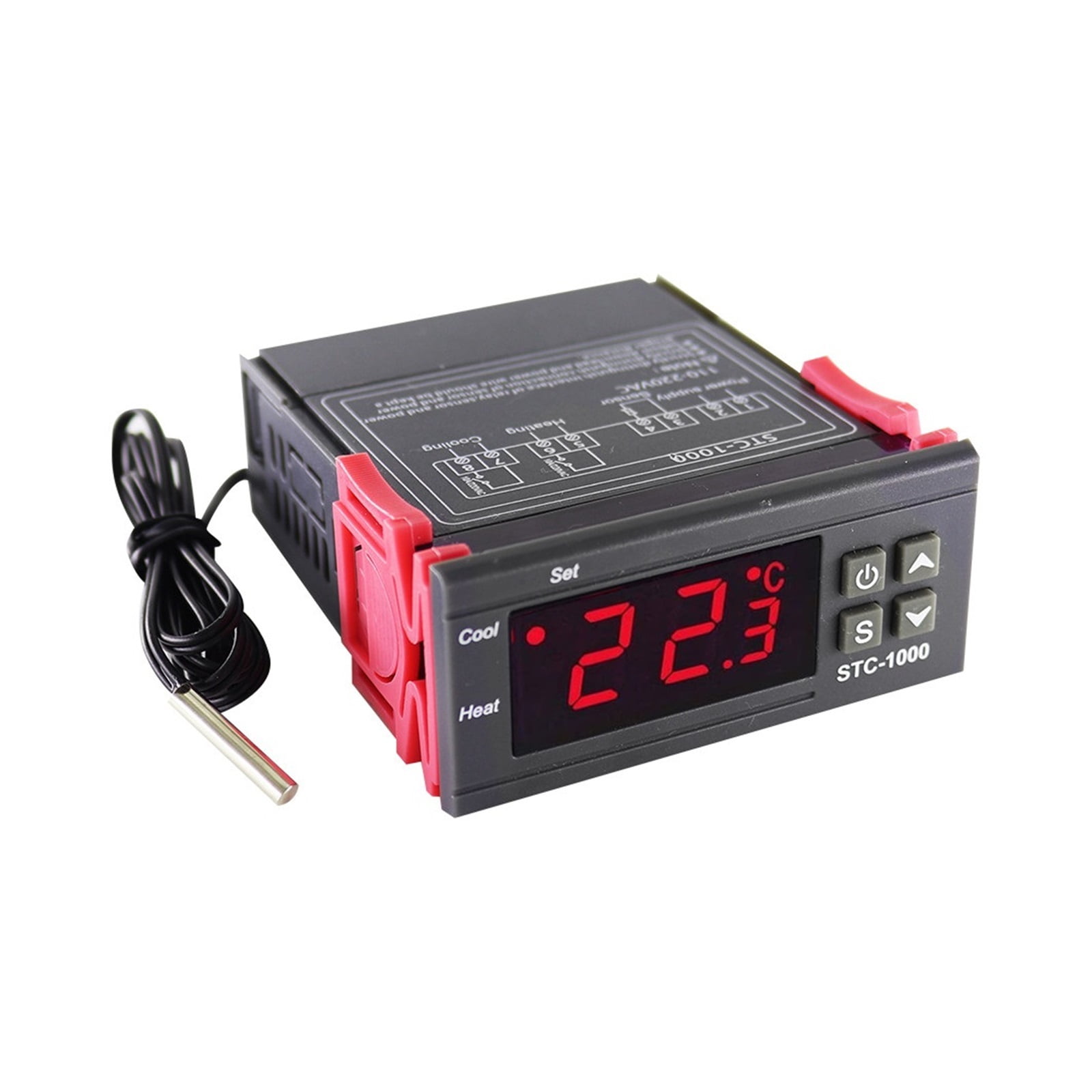 STC-1000 Digital Temperature Controller Thermostat Thermoregulator incubator Relay Heating Cooling ,Simple Operation