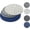 Blue, variant on 4 Pcs Cotton Trivets Mats for Kitchen,8 Inch Trivets for Hot Dishes, Hot Pads for Countertops and Table, Heat-Resistant Pot Holders for Hot Pots and Pans