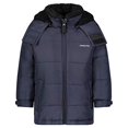 thumbnail image 1 of Boys' Active Puffer Jacket Winter Coat, Solid Navy, 4, 1 of 2