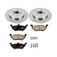 thumbnail image 3 of Power Stop Rear Stock Replacement Brake Pad and Rotor Kit KOE4585, 3 of 8