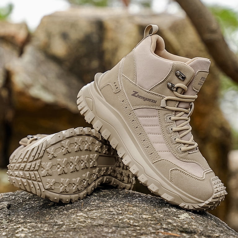 CORASUN Men's All-Terrain Hiking Boots, Lightweight & Breathable