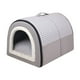 thumbnail image 1 of Mascotas, Camas para mascotas, Casas para cachorros 2 en 1 para gatos y perros, Casas para gatos, Casas para cachorros Gris claro M, 1 of 8