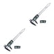 thumbnail image 4 of Riwesomey Display Vernier Caliper Electronic 0.2mm Regla de medición Micrómetro Indicador de botón Carpintería portátil Funciona con 2 2 Botones, Plata 2piezas Riwesomey CBP165067, 4 of 6