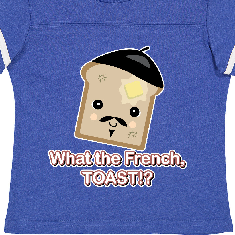 Inktastic Funny Cute Kawaii What the French Toast Design Boys Toddler T-Shirt - image 3 of 4