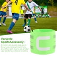 thumbnail image 3 of Hyasfey Captain Armbands for Soccer Adjustable Football Basketball Player Arm Bands Nylon Elastic "C" Bands Team Sports Accessories for Adults Youths, 3 of 7