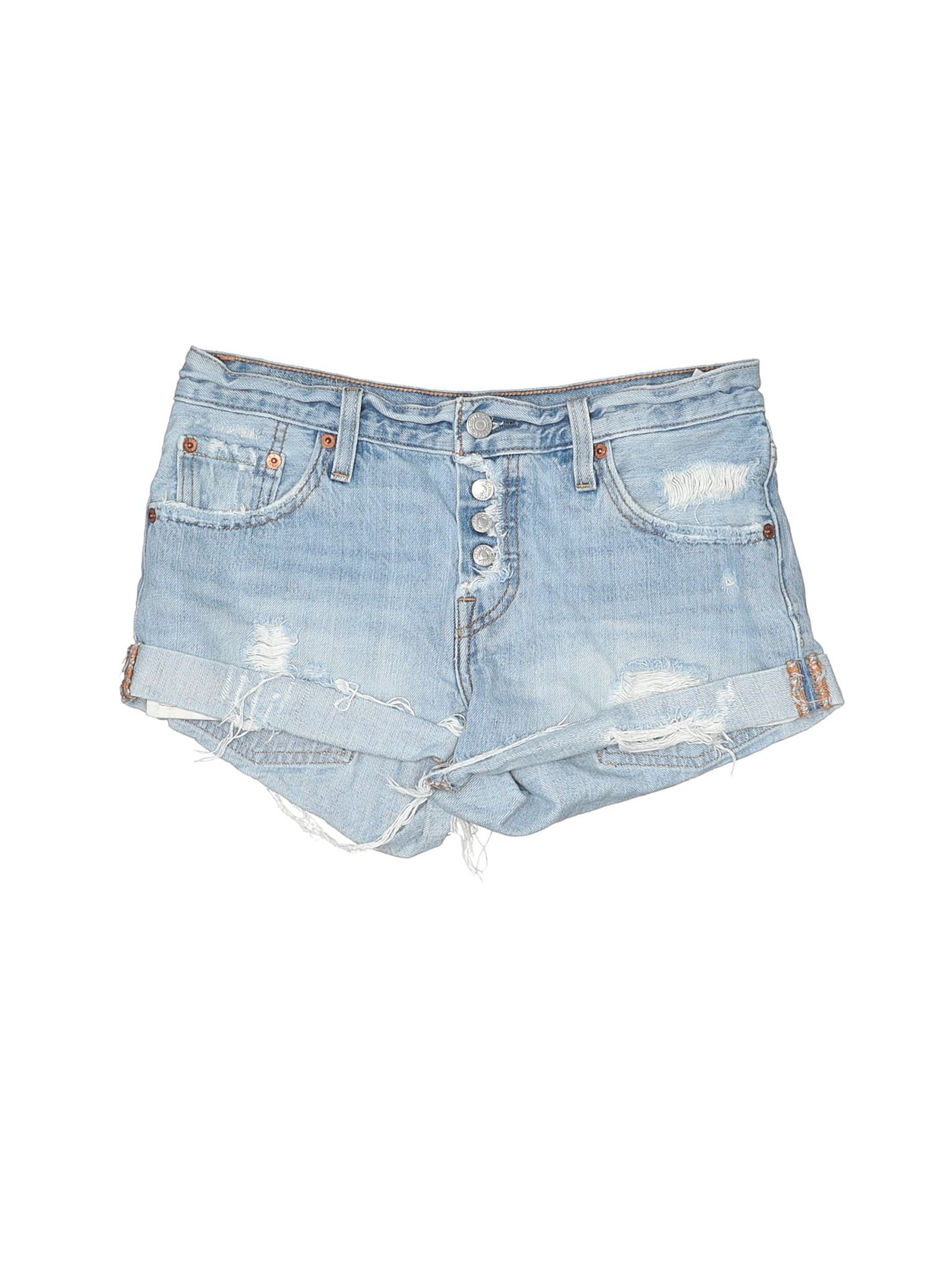size 24 denim shorts