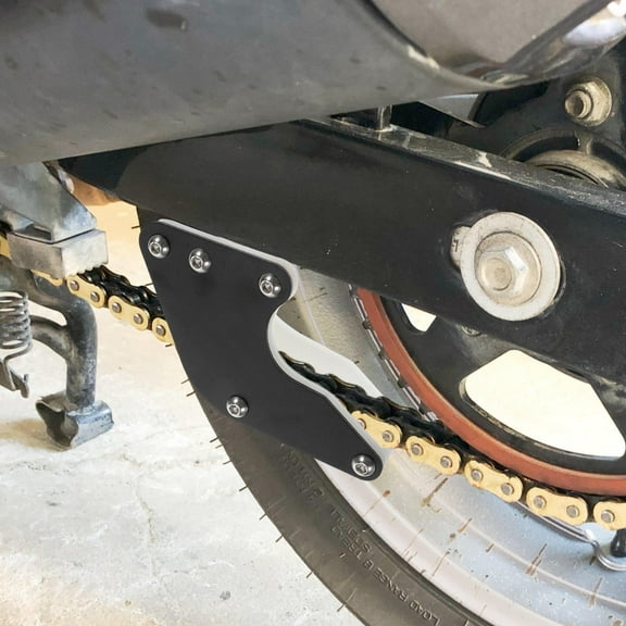 GARVALON 1Pack Motorcycle Chain Guard Reduces Friction Protects Chain for Off-Road Riding and Dirt Biking