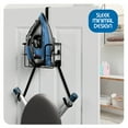 thumbnail image 3 of Virtu 3-Piece Ironing Set, Silicone-Coated Ironing Board Cover and Pad, T&V Shaped Wall/Over-the-Door Iron and Board Holder, Heat-Resistant Iron Rest Pad, 3 of 9