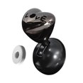 thumbnail image 4 of GUOOL Car Push Start Button with Rocker Lever Car Interior Decoration Heart Shaped Black, 4 of 9