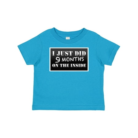 

Inktastic 9 Months on the Inside Gift Baby Boy or Baby Girl T-Shirt