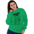 thumbnail image 4 of 6 Pack Brew Airforce Beer Flight Unisex Plus Fleece Graphic Sweatshirt Brisco Brands 5X, 4 of 5