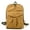 Khaki, variant on Retro Outdoor Large Capacity Canvas Stitching Backpack,Gray