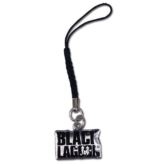 Black Lagoon Logo Anime Cell Phone Charm Keychain GE-17286