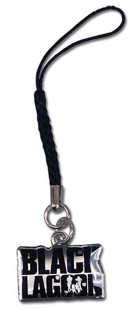 Black Lagoon Logo Anime Cell Phone Charm Keychain GE-17286