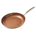 thumbnail image 4 of 10 inch Double Layer Non-stick Frying Pan with Copper Colored Finish-Saute, Omelet, Skillet Dishwasher Safe Allumi-shield Cookware by Classic Cuisine, 4 of 6