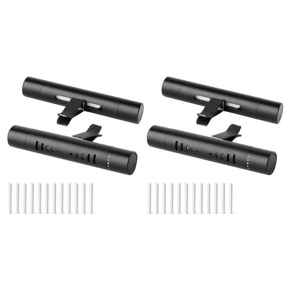 4 Pcs Car Oil Diffuser Car Diffuser Vent Clip with 12X Refill-Car Air Freshener-Car Perfume-Car Vent Oil Diffuser