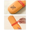 thumbnail image 5 of Travel Makeup Brush Holder Pouch, Silicone Cosmetic Organizer with Cleaning Panel for Dust-Proof Storage, 5 of 6