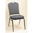 thumbnail image 1 of Alston Quality SV4503A-Gray Diamond Stacking Chair Fabric, 1 of 1