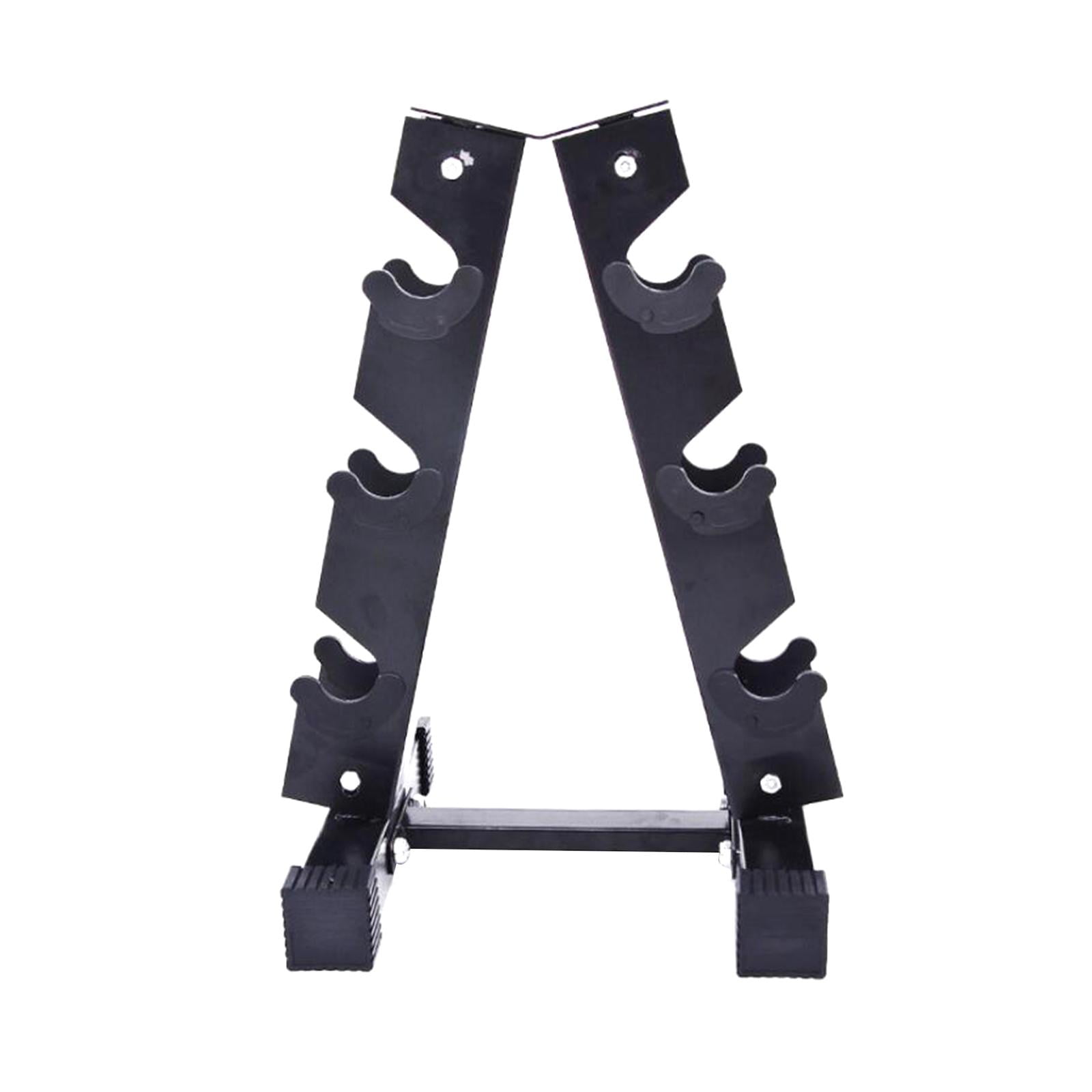 Axioma Dumbbell Rack Stand Only Storage Holds 6 Dumbbells for Accessories Floor Storage