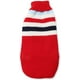 thumbnail image 4 of Suéter de rayas moderno para perros - Abrigo de lana cálido y suave para el invierno - Ropa para perros medianos y grandes (XL), 4 of 5