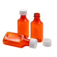 thumbnail image 1 of Frascos de medicina líquida Ezy Dose Amber Ovalados de 60 ml (caja de 132), 1 of 5