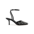 thumbnail image 2 of RM Rebecca Minkoff Women's Fiona Studded Kitten Heel with Ankle Strap, 2 of 6