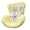 Yellow, variant on ZOUBAOQ Doll Car Seat for 17cm Dolls with Vent Clip Car Ornament Desktop Stand, Cute Functional Car Ornament for Blind Box Doll Fans, Collectors