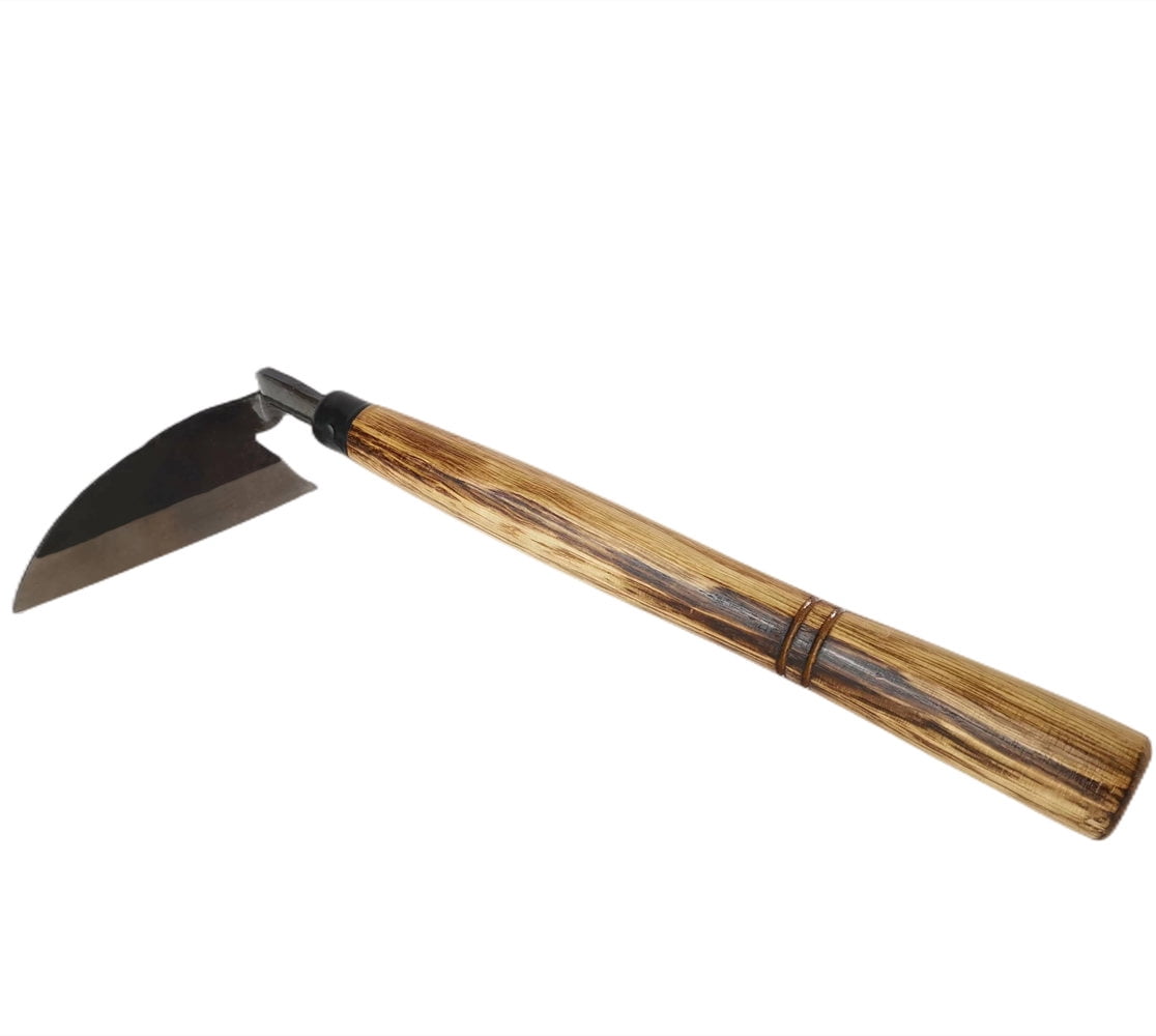 Gardening Tools, Japanese Weeding Sickle, Garden Hoe Very Sharp Edge Gardening Hand Weeding Tools