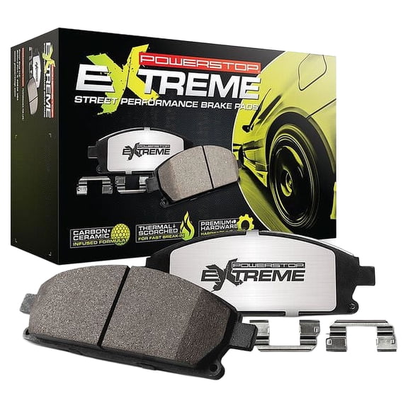 Power Stop Front OR Rear Z26 Street Warrior Brake Pad Set Z26-052
