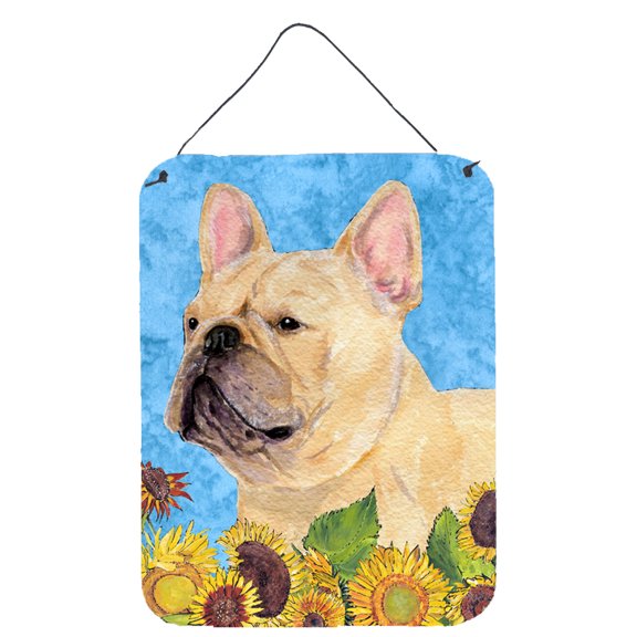 French Bulldog Aluminium Metal Wall or Door Hanging Prints