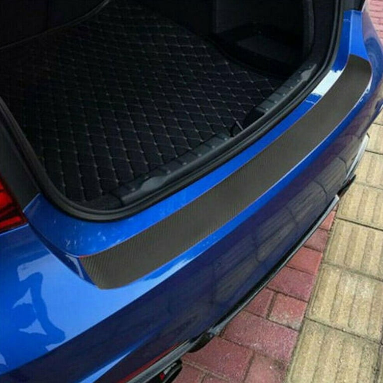 Jkapagzy 100cm Car Trunk Door Sill Plate Protector Rear Bumper Pad
