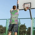 thumbnail image 5 of Naloa Summer Basketball Jersey Reversible Men's Mesh Athletic Sports Shirts Training Practice S-4XLXX-Large, 5 of 6