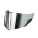 thumbnail image 5 of Protector de casco de motocicleta profesional Fácil de instalar Reemplazo de piezas Premium Face Plata, 5 of 9
