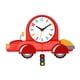 thumbnail image 1 of Reloj de pared de dibujos animados, reloj de péndulo de madera sin tictac, reloj decorativo para habitaciones infantiles. Coche, 1 of 3