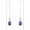 0-Lapis Lazuli, variant on Infinity Gemstone Threader Earrings Long Chain Drop Earrings 925 Sterling Silver 12 Birthstone Birthday Jewelry Gifts for Women