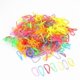 thumbnail image 1 of 600pcs Elastic Hair Accessories for Ponytail in Multi Color Made of Durable Rubber 0.5in, 1 of 3