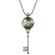 thumbnail image 1 of Green Leaf plant Foto Naturaleza Colgante Collar Vintage Llavero Plata Joyas Unbranded M, 1 of 3