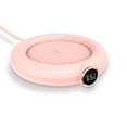 thumbnail image 1 of USB Cup Warmer Mini Portable Coffee Mug Heating Coaster Smart Digital Display Thermostatic Adjustment Timing Heater, A, 1 of 8