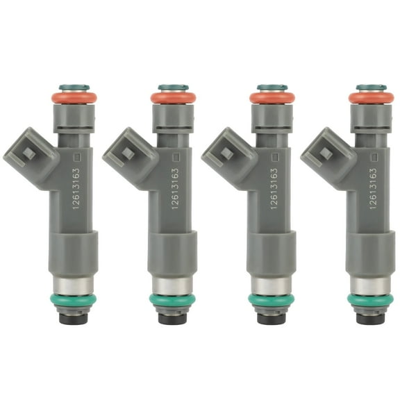 4Pcs CCIYU 7 Holes Fuel Injector Kits fit for 2009-2011 for Chevrolet for HHR 2.2L, 2009-2011 for Chevrolet for HHR 2.4L, 2010-2012 for Chevrolet for Malibu FJ1064,12613163