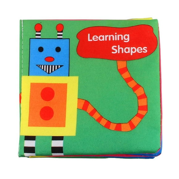 Livres en Tissu Doux en Fibre de Coton pour Bébé, Apprentissage Précoce, Jouets Éducatifs de Lecture en Anglais