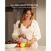 Momcozy M5 Lite Wearable Breast Pump - Electric, Hands-Free, DoubleFit Flange, 3 Modes & 9 Levels, 24mm, 2-Pack