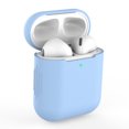 thumbnail image 1 of Funda protectora para Airpods de Apple, funda de silicona para auriculares inalámbricos Bluetooth de primera y segunda generación, carcasa protectora universal para auriculares, 1 of 5
