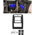 thumbnail image 2 of Kojem Double Din Radio Dash Bezel Kit for 2003-2006 Jeep Wrangler TJ with Wiring Harness Top Tray Not Included, 2 of 8
